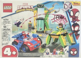 Lego Spidey and His Amazing Friends Spider-Man at Doc Ock's Lab 131pc Set 
