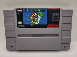 Super Mario World for the Super Nintendo *Tested