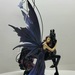 Zemeno Night Fairy & Black Stallion Figurine 11.75"