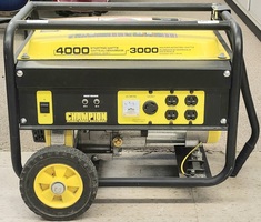 Champion 4000/3000W Gas Portable Generator 