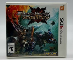 Monster Hunter Generations CIB w/ Manual Nintendo 3DS 2016 TESTED AND WORKS