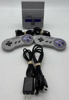 Nintendo Super NES Mini Classic Edition Console CLV-201 Gray Tested and Works