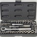 39 Piece SAE and Metric Socket Set with Case 
