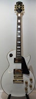 2015 Epiphone Les Paul Custom Pro - Alpine White & Gold 