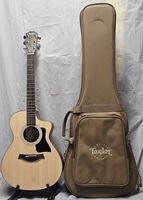 Taylor Guitars 112-CE-S Grand Concert Acoustic/Electric Guitar with Gig Bag