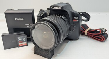 Canon DS126621 Rebel T6 with EF-S 18-55mm Lens, Charger & Battery 
