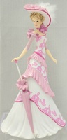 The Hamilton Collection Luxurious Pink Hope Collectible Figurine with COA 