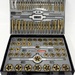 84 Piece SAE and Metric Tap and Die Set in Case 