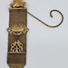 Antique Victorian Gold Plated Mesh Ribbon Pocket Watch Fob 