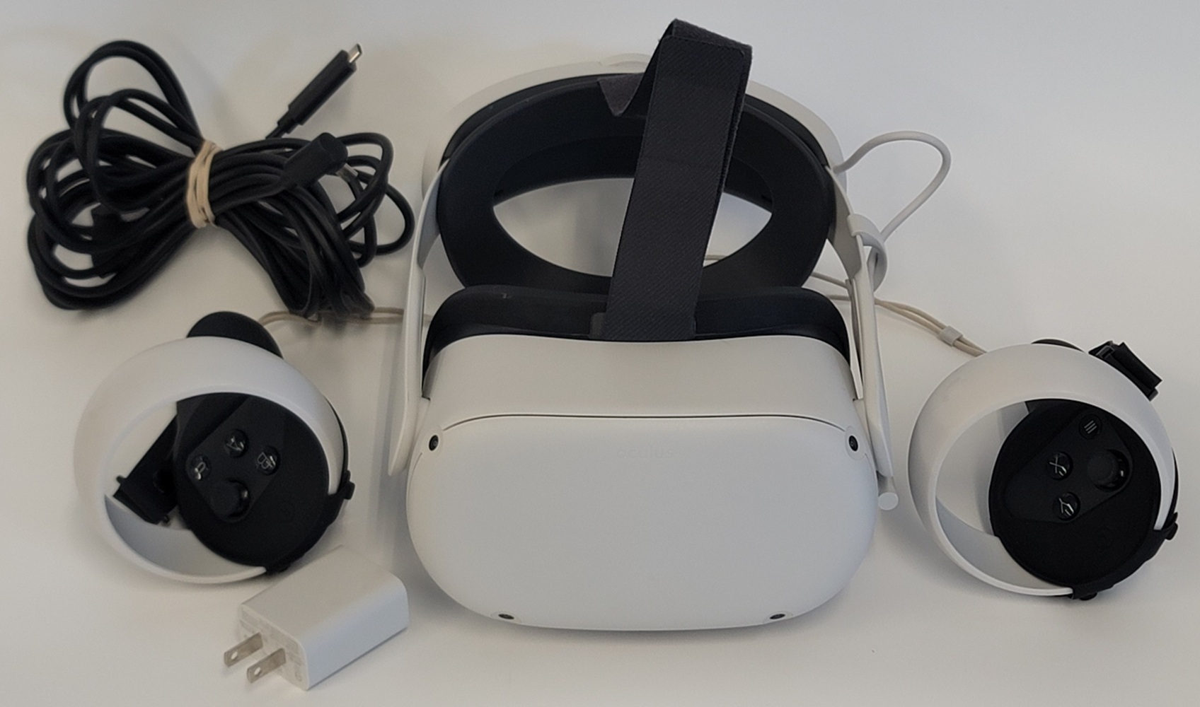Meta Oculus Quest 2 64GB All-in-One VR Head Set & Controllers