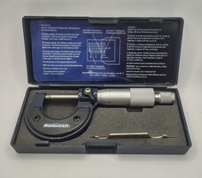 Mastercraft 0-1" Outside Micrometer 0.0001" in Case (058-1200-2) 
