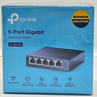 TP-Link TL-SG105 5 Port Gigabit Desktop Switch **Sealed**