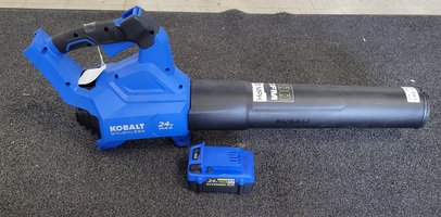 Kobalt 24V Lithium-Ion 500CFM Brushless Cordless Leaf Blower 120MPH