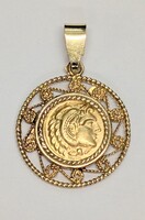14 Karat Yellow Gold Pendant