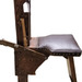 Antique Wooden & Leather Stitching Horse  