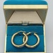 14k Yellow Gold Large Hoop Earrings 