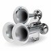 Trux Accessories 3 Bell Chrome Train Horn 130-135 Decibels *Like New*