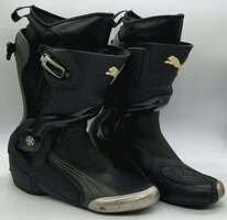 Puma 1000 V2 Motorcycle Boots US Mens Size 10 Vintage