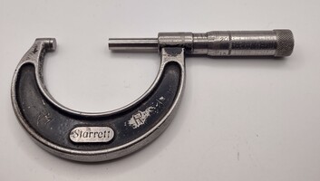 Starrett #436 Outside Micrometer 1-2 Inch