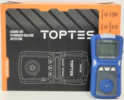 TopTes Guard-611 HS2 Hydrogen Sulfide Detector with Case+Manual+Charger+Box