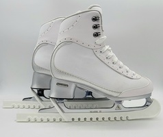 Cameo by Jackson Rave 3400 Senior Padded Figure Skates Size 7 with Blade Guards