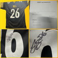 NFL Pittsburgh Steelers Le'Veon Bell #26 with JSA 