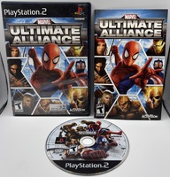 Playstation 2 MARVEL Ultimate Alliance Game in Case w/ Manual, TESTED