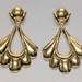 14 Karat Yellow Gold Drop Dagle Earrings