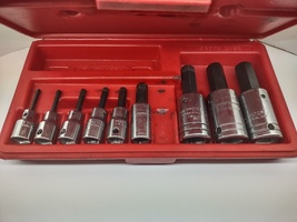 Proto Tools Hex Impact Socket Set 3/8 and 1/2 Drive SAE *Missing One