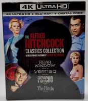 The Alfred Hitchcock Classics Collection Vol. 1 4K UHD + Blu-Ray NEW AND SEALED