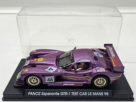 FLY Panoz Esperante GTR-1 TEST CAR LE MANS '98 Racing Slot Car with Display Case