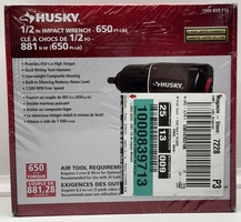 Husky 1/2-inch 650-ft-lbs. Air Impact Wrench (HC4455) *Sealed*
