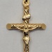 18 Karat Yellow Gold Crucifix Pendant