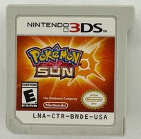 Pokemon Sun (Nintendo 3DS, 2016) No Case, Tested and Works