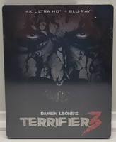 Terrifier 3 4K Ultra HD + Blu-Ray Steelbook **New Sealed**