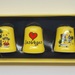 MRG  Las Vegas Set of Three Ceramic Thimbles 