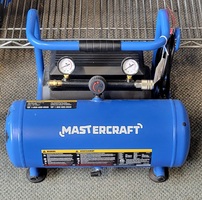 Mastercraft Oil-Free Portable Trim 2-Gallon Air Compressor