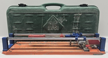 RUBI TS40 17 in. Tile Cutter with Green Carrying Case *READ*