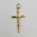 10k Yellow Gold Crucifix Pendant