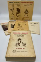 Dungeons and Dragons 3-Volume Set w/ All Books Plus Supplement I, II, and III