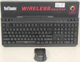 Red Thunder K20 Wireless Keyboard and Mouse Combo Set 