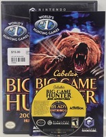 Cabela's Big Game Hunter 2005 Adventures for Nintendo Gamecube *TESTED*