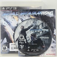 Metal Gear Rising: Revengeance for PS3 Playstation 3 Console 