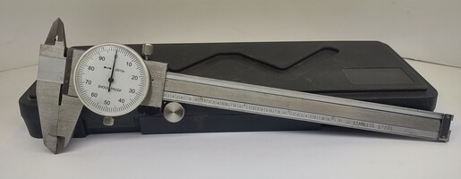 Dial Caliper .001" In Case - Range 0-6 Inch