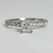 14 Karat White Gold 0.75 CTW Canadian Diamond Engagement Ring with Appraisal
