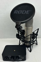Rode NT1 Condenser Microphone & AI-1 One-Channel USB Audio Interface Pack