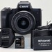 CANON Compact EOS M50 24.1mp Digital Camera with EF-M 15-45mm Lens - Black