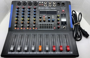 Pyle 4 Channel Bluetooth Studio Pro Audio DJ Mixer PMXU46BT