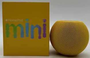 Apple Homepod Mini A2374 / MJ2E3C/A Yellow  CIB Excellent Condition