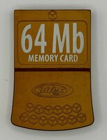 Intec 64MB Gold Memory Card for Nintendo GameCube